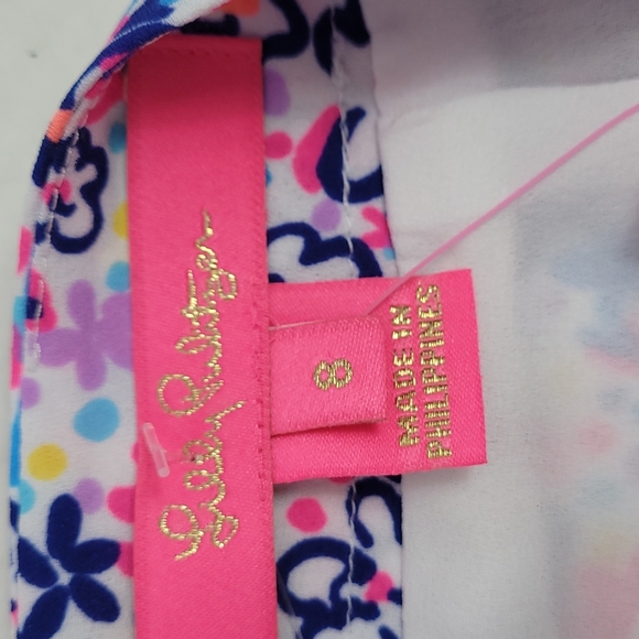 NWT Lilly pulitzer tilly skirt multi fun sun repeat ditsy - Picture 5 of 7